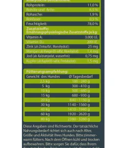Dehner Wild Nature Nassfutter für Hunde Mono-Protein Adult, Pferd