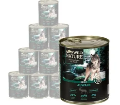 Dehner Wild Nature Nassfutter für Hunde Auwald Adult, 400 g/800 g