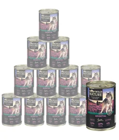 Dehner Wild Nature Nassfutter für Hunde Mono-Protein Adult, Pferd