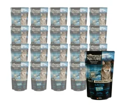 Dehner Wild Nature Nassfutter für Hunde Mono-Protein Adult, Lachs