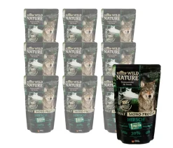 Dehner Wild Nature Nassfutter für Hunde Mono-Protein Adult, Rind