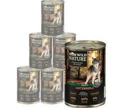 Dehner Wild Nature Nassfutter für Hunde Mono-Protein Adult, Huhn