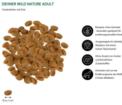 Dehner Wild Nature Trockenfutter für Hunde Hochmoor Adult