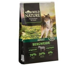 Dehner Wild Nature Trockenfutter für Hunde Bergweide Adult