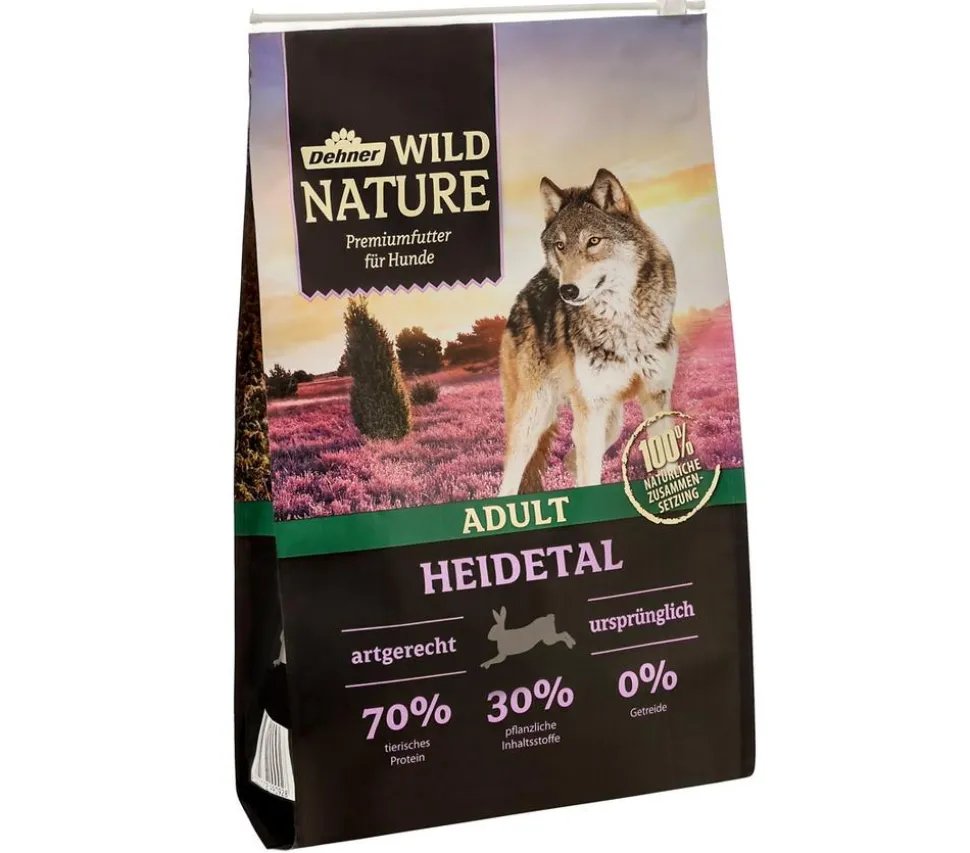 Dehner Wild Nature Trockenfutter für Hunde Heidetal Adult
