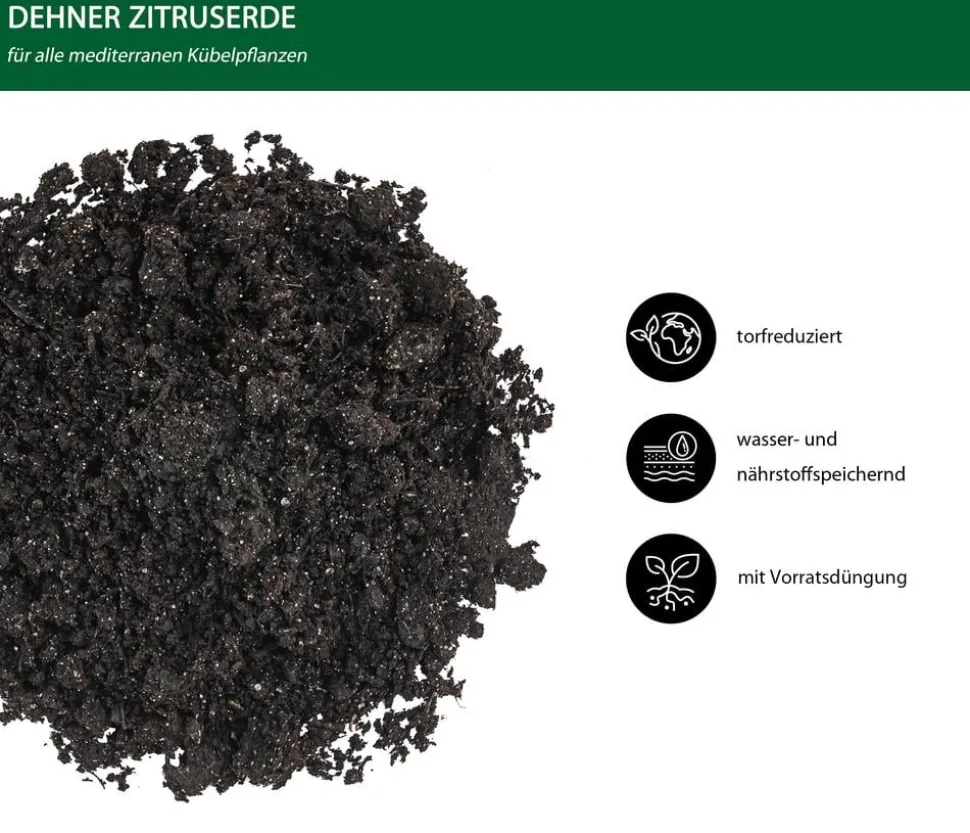 Dehner Zitruserde, 51 x 20 Liter