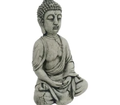 Denscho Beton-Buddha, 19 x 15 x 29 cm