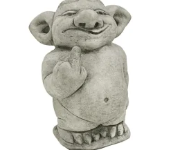 Denscho Stein-Troll Stinkefinger, 14 x 19 x 25 cm