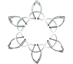 deti Verschlussbügel für Einmachgläser, 6er-Set
