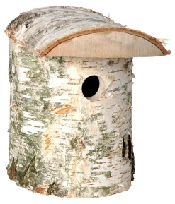 dobar® green label Nistkasten aus Birke, ca. B14/H22/T14 cm