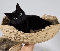 dobar® petlife Design-Katzenmöbel Tony, ca. B60/H111/T45 cm
