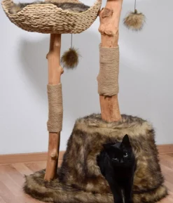 dobar® petlife Design-Katzenmöbel Tony, ca. B60/H111/T45 cm