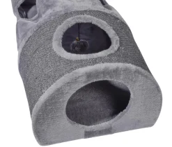 dobar® petlife Katzentunnel, grau, ca. B87/H27/T37,5 cm