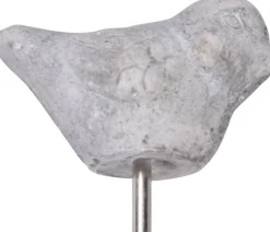 dobar® wildlife Vogeltränke Carré, Keramik, grau, ca. B29/H5/T29 cm