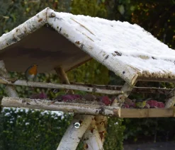 dobar® wildlife XXL Vogelfutterhaus, inkl. Ständer, ca. B80/H125/T75 cm