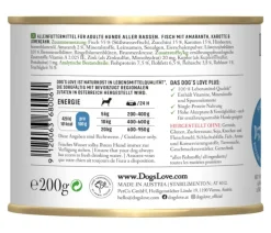 DOG'S LOVE Nassfutter für Hunde Adult, 6 x 200 g