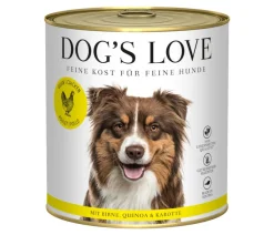 DOG'S LOVE Nassfutter für Hunde Adult, 6 x 800 g