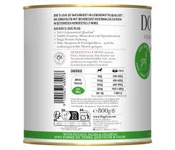DOG'S LOVE Nassfutter für Hunde Adult, 6 x 800 g