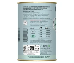 DOG'S LOVE Nassfutter für Hunde Hypoallergen, 6 x 400 g