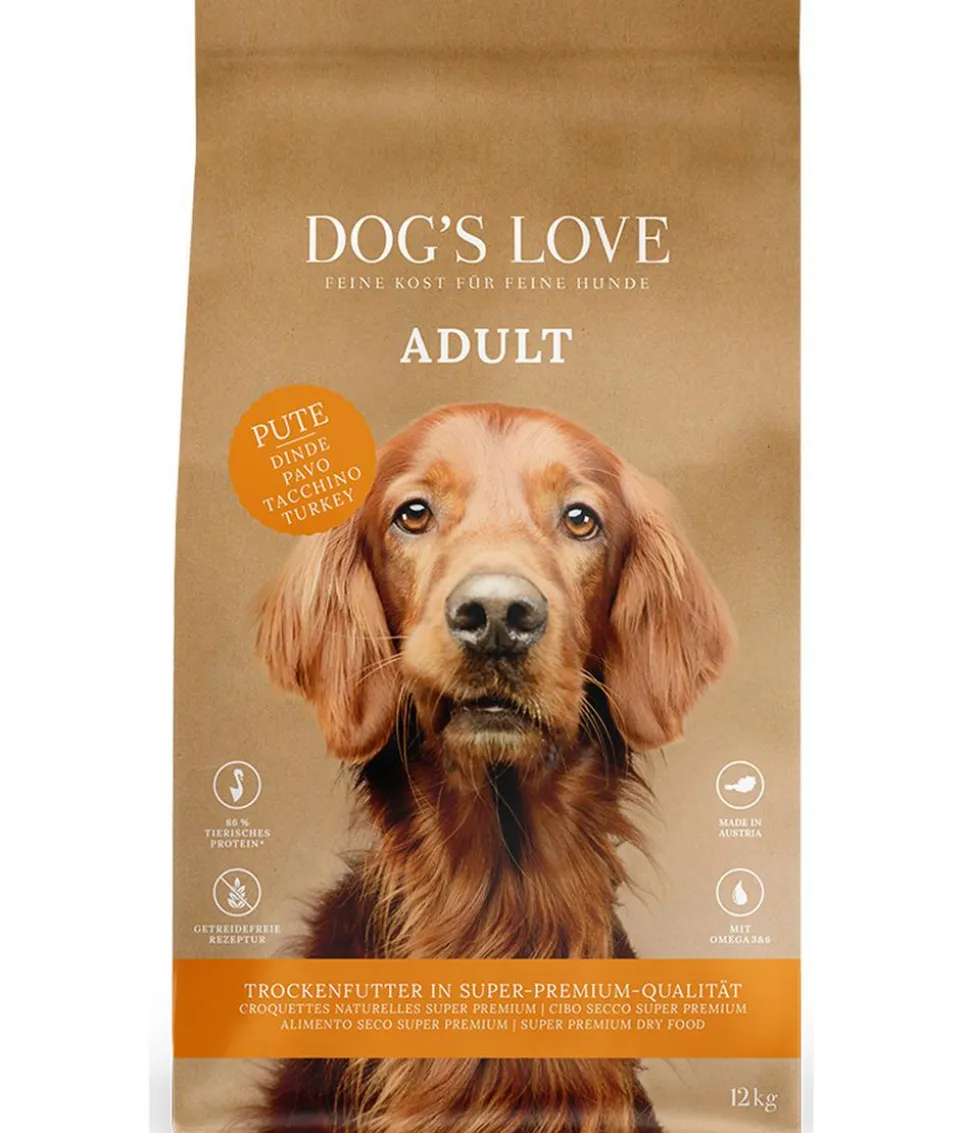 DOG'S LOVE Trockenfutter für Hunde Adult
