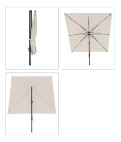 Doppler Ampelschirm myZone AX, quadratisch, ca. B280/T280 cm