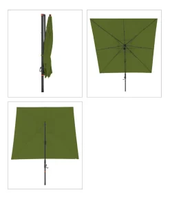 Doppler Ampelschirm myZone AX, quadratisch, ca. B280/T280 cm