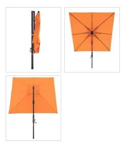 Doppler Ampelschirm myZone AX, quadratisch, ca. B210/T210 cm