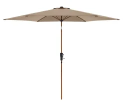 Doppler Balkonschirm Life Woodstyle, rund, ca. Ø305 cm