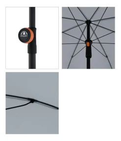 Doppler Balkonschirm myZone, rund, ca. Ø200 cm