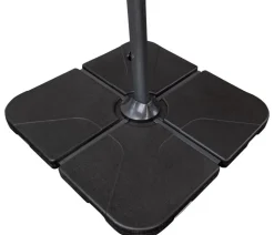 doppler Beschwerplatten für Schirme, 4er-Set