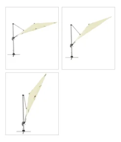 Doppler Pendelschirm Active, rund, ca. Ø370 cm