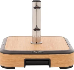 Doppler Schirmständer AluWood Trolley, 50 kg