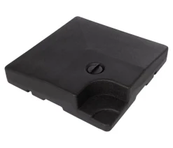 Doppler Schirmständer-Beschwerplatten, 2er-Set