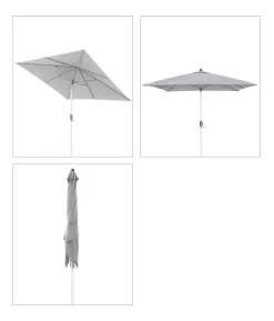 Doppler Sonnenschirm ACT Auto-Tilt, quadratisch, ca. B240/T240 cm