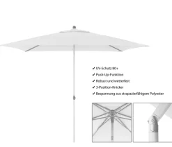 Doppler Sonnenschirm ACT NEO Push up, rund, ca. Ø310 cm