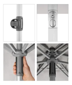 Doppler Sonnenschirm ACT NEO Push up, rechteckig, ca. B250/T200 cm