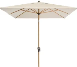 Doppler Sonnenschirm Aluwood Ultra, rechteckig, ca. B300/T200 cm