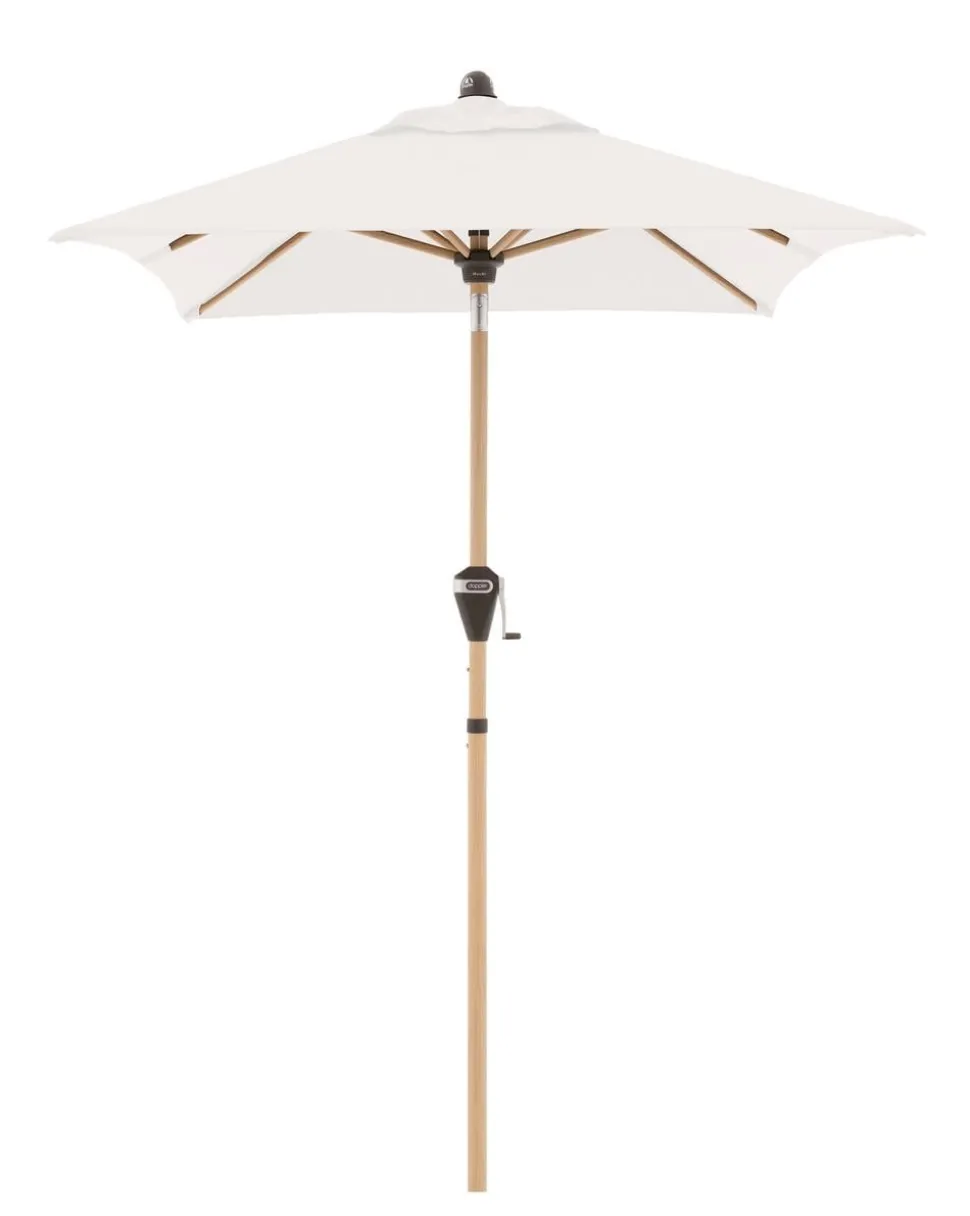Doppler Sonnenschirm Aluwood Ultra, rechteckig, ca. B210/T140 cm