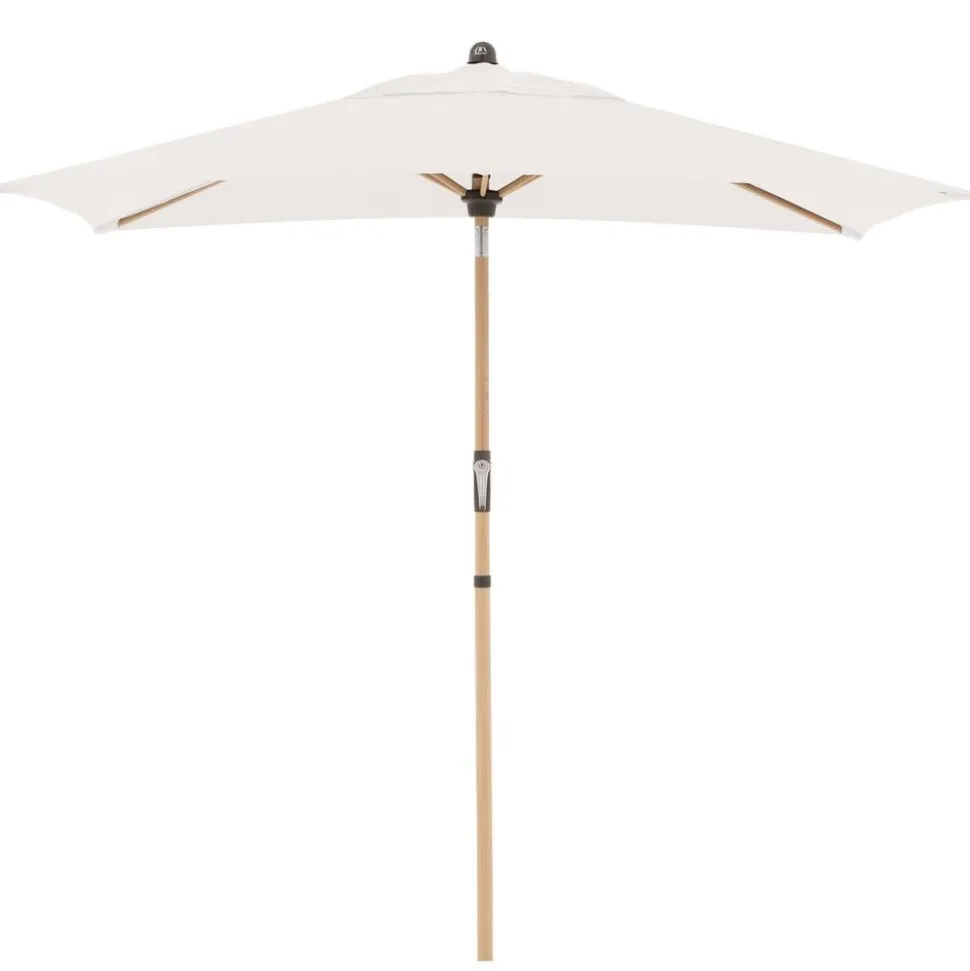 Doppler Sonnenschirm Aluwood Ultra, rechteckig, ca. B210/T140 cm