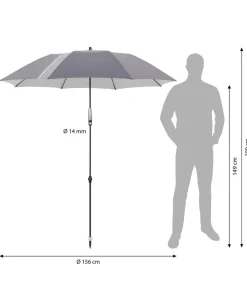 Doppler Sonnenschirm Expert Multi Push Up, ca. Ø156/H190 cm