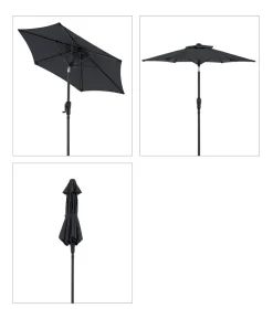 Doppler Sonnenschirm Life, rund, ca. Ø180 cm