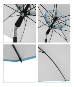 Doppler Sonnenschirm Windprofi Neo, rund, ca. Ø200 cm