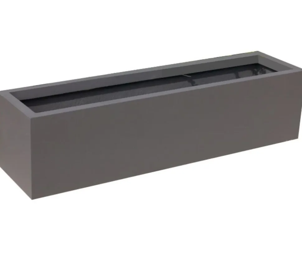 Eastwest Fiberglas-Blumenkasten Supremo, rechteckig