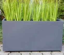 Eastwest Fiberglas-Pflanzkübel Supremo, quadratisch