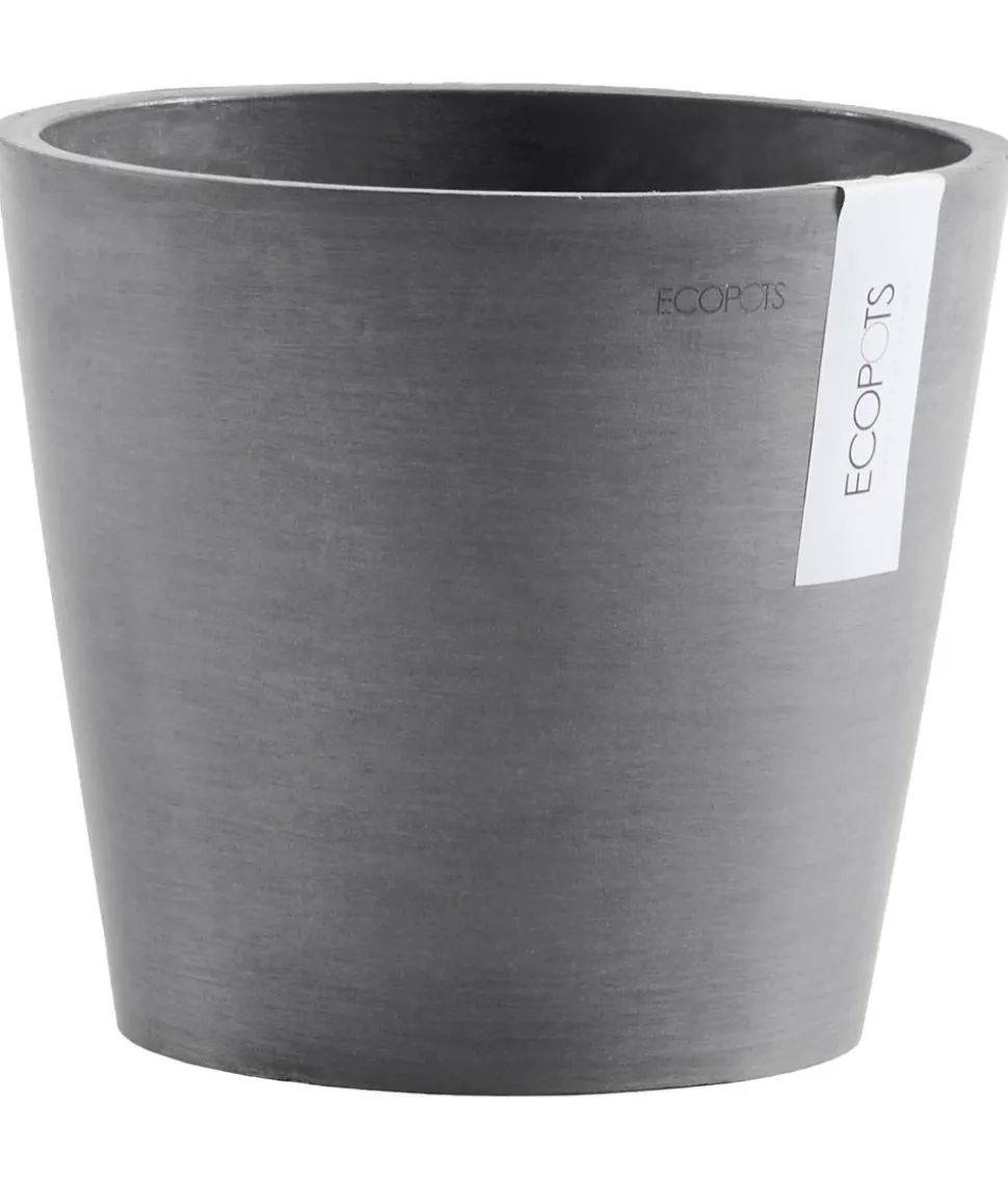 Ecopots Kunststoff-Topf Amsterdam mit Wassersystem, rund