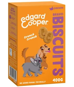 Edgard & Cooper Hundesnack Bravo Biscuits, 400 g