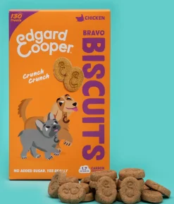 Edgard & Cooper Hundesnack Bravo Biscuits, 400 g