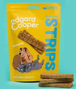 Edgard & Cooper Hundesnack Snuggle Up Strips, 11 x 75 g