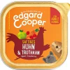 Edgard & Cooper Nassfutter für Hunde, Saftiges Huhn & Truthahn Adult, 11 x 150 g