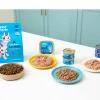 Edgard & Cooper Nassfutter für Katzen Pazifischer Lachs & Freilaufhuhn Stückchen in Soße Adult, 18 x 85 g